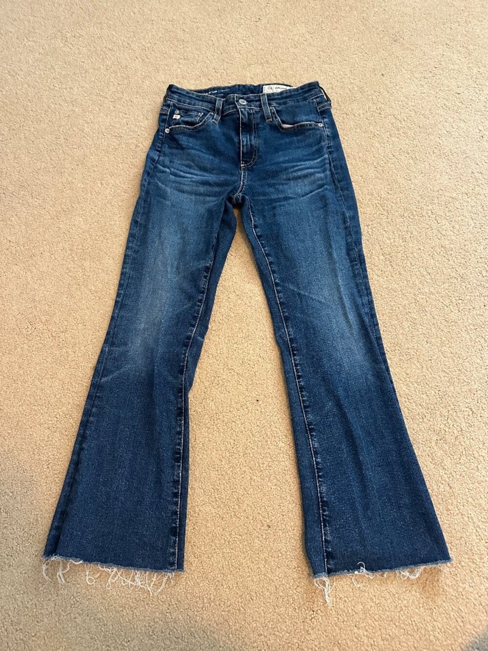 AG-ed Denim Boot Crop Jeans
